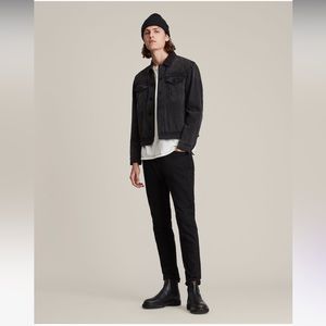 All saints Rex Slim Black Jeans